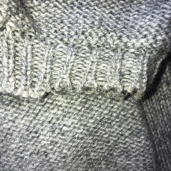 JILLY KNITS wool pocket cardigan sweater/beautiful - Picture 8 of 8